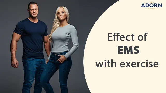 EMS - ELECTRICAL MUSCLE STIMULATION EMS with exercise benefits
