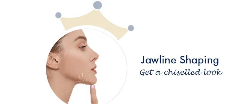 Jawline shaping sharp Ahmedabad India