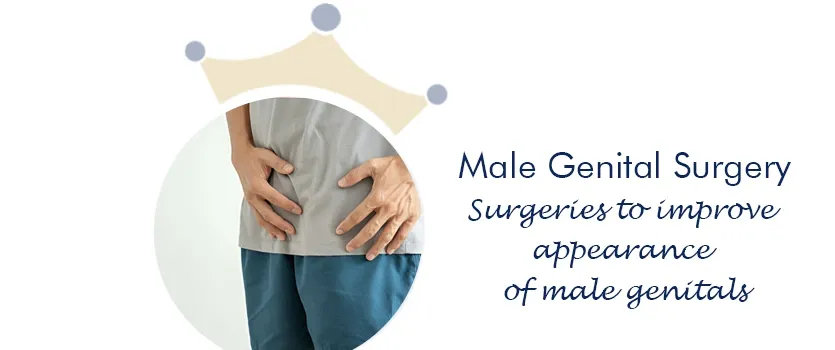 Male genital cosmetic surgery